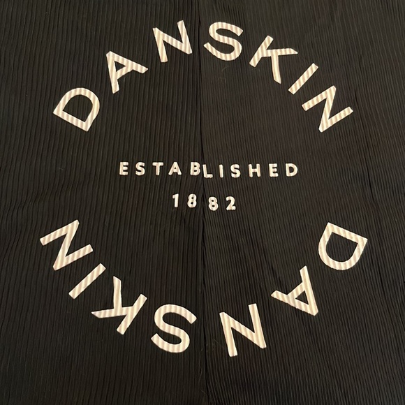 NWT Danskin black racer back tank top size large - Picture 3 of 4